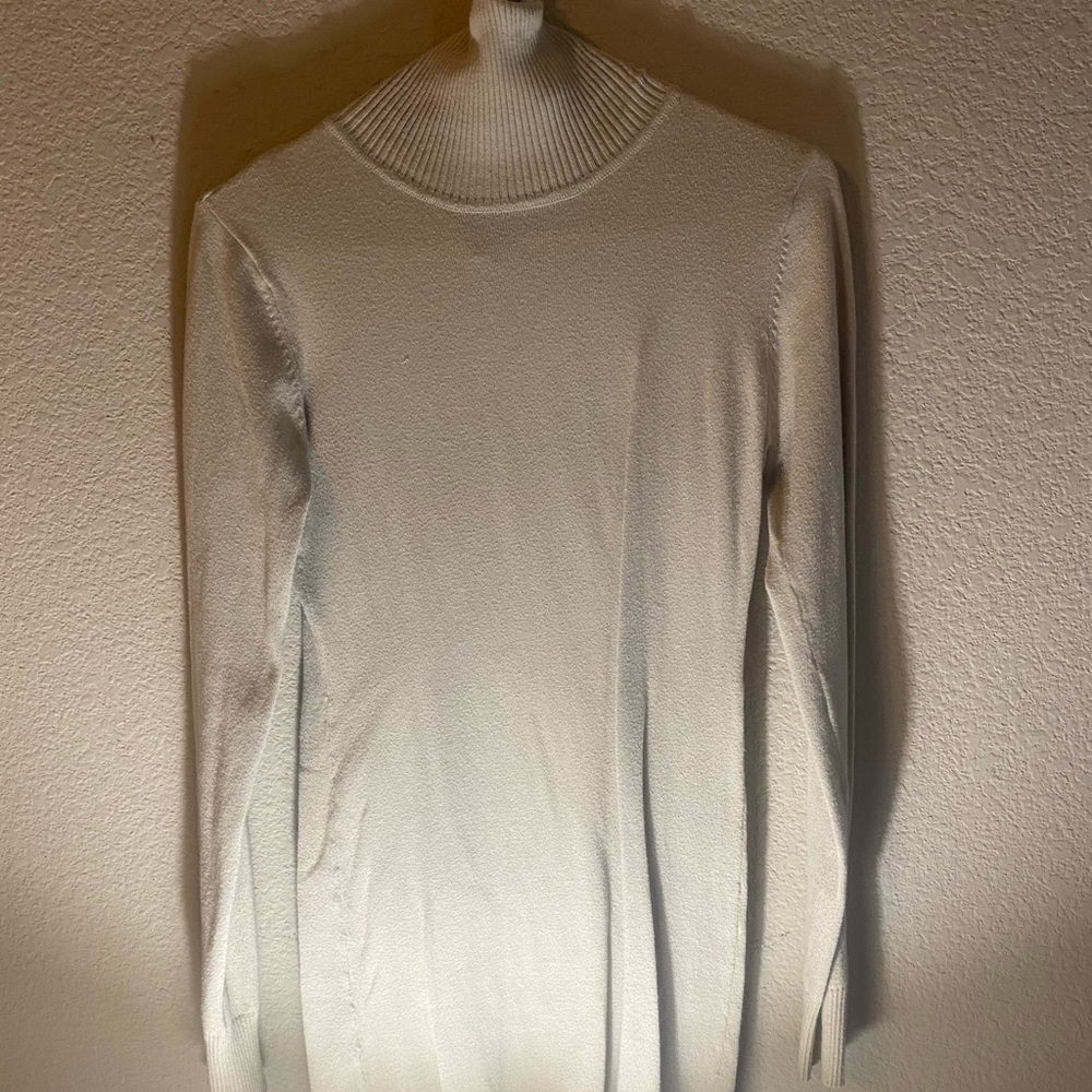 Tan Turtle neck sweater, size s
